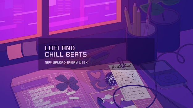 Lofi music background Vectors - Download Free High-Quality Vectors |  Magnific (formerly Freepik)